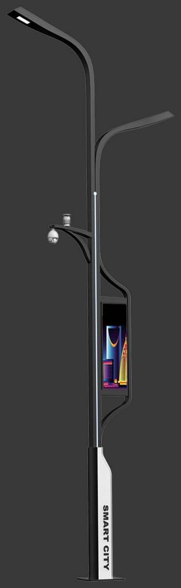 Eclipse smart pole, visionary outdoor radiance