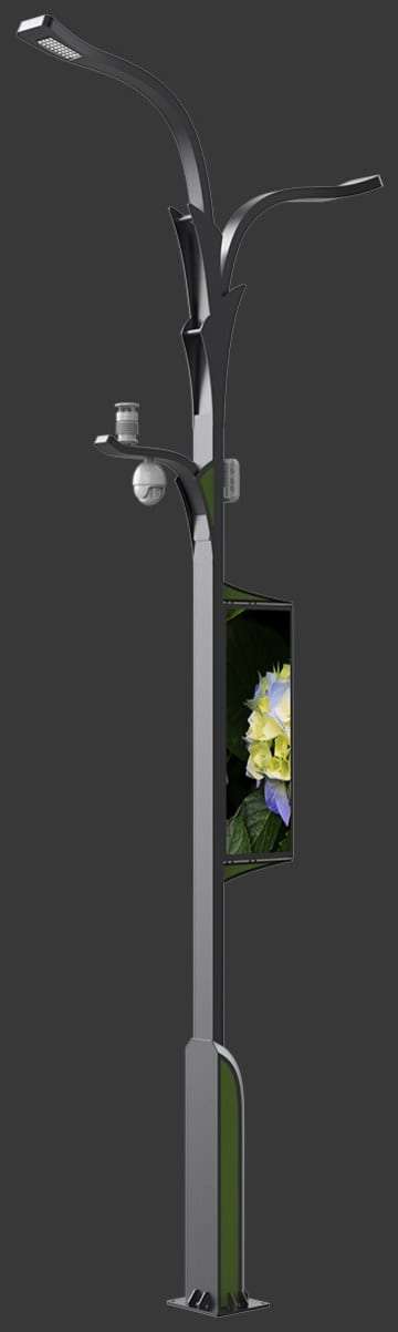 Luminara smart pole, elevate with modernity