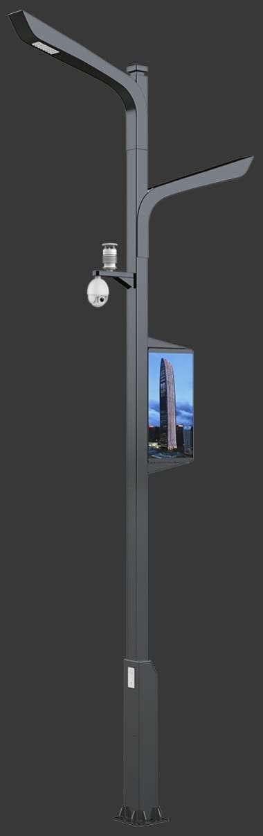 Orbit smart pole, revolutionary glow